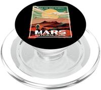 Mars National Park Vintage Retro Park Poster Style Martian PopSockets PopGrip per MagSafe