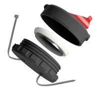 Mars Outpost | BASE Custodia adesiva & fascetta | Compatibile con AirTag | Supporto adesivo resistente all'acqua, urti e vibrazioni | Made in EU