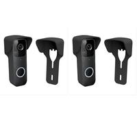 Mars Outpost Copertura compatibile con BlinkDoorbell Hood Shield per protezione da pioggia abbagliamento parasole senza foratura (Confezione da 2)