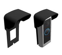 Mars Outpost - Parapioggia regolabile senza foratura, per campanello video, cavo (Video Doorbell Pro 2 Wired), antiriflesso e protezione dalle intemperie, copertura per cavo e fotocamera, campanello