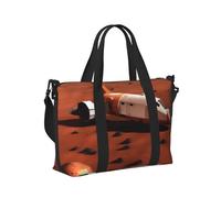 Mars Planet Print - Borsa da viaggio per donne e uomini, pieghevole, portatile, per viaggi nel fine settimana