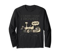 Mars Rover Meme Curiosità Scienza Giochi di Parole Spazio Nerd Maglia a Manica