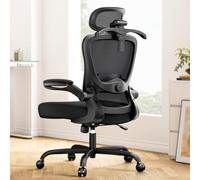 Marsail Sedia da ufficio ergonomica: sedia da gioco ergonomica con poggiatesta 3D, supporto lombare 3D, braccioli ribaltabili, schienale alto regolabile con blocco di inclinazione di 90-120°, cuscino