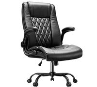 Marsail Sedia da ufficio Sedia da scrivania ergonomica ha poggiatesta e braccioli regolabili di sostegno lombare e regolazione dell'altezza e funzione rocker