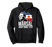 Marsal Josip Broz Tito Jugoslavia Jugoslavia SFRY Felpa con Cappuccio