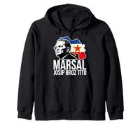 Marsal Josip Broz Tito Jugoslavia Jugoslavia SFRY Felpa con Cappuccio