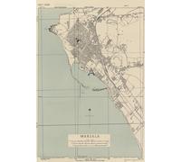 Marsala Italy Map Journal: Vintage Map Notebook