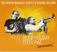 Marsalis, Wynton Quintet & Richard Galliano - From Billie Holiday To Edith Piaf: Live At Marciac (2 CD)