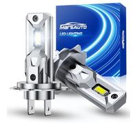Marsauto H7 LED 120W 40000LM Ampoule 6500K, 1:1 Mini Taille Remplacement Halogène, Plug and Play, Lot de 2