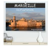 Marseille Coast and Corniche (High Quality Premium Wall Calendar 2027 DIN A2 landscape),CALVENDO 12 Month Wall Calendar: A photographic ride along Marseille's spectacular coastal road.