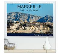 Marseille Côte et Corniche (Calendrier mural 2026 DIN A2 vertical) calendrier de bureau: Une promenade photographique le long de la spectaculaire corniche de Marseille
