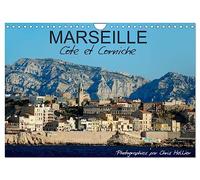 Marseille Côte et Corniche (Calendrier mural 2026 DIN A4 vertical), CALVENDO calendrier mensuel: Une promenade photographique le long de la spectaculaire corniche de Marseille