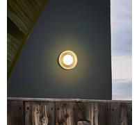 MARSET applique da esterni LED Roc, Ø 14 cm, bianco/traslucido MARSET