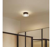 MARSET applique da esterni LED Roc, Ø 17 cm, nero/traslucido MARSET