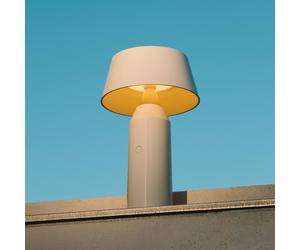MARSET Bicoca da tavolo LED batteria bianco perla MARSET