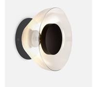 MARSET Copertura driver Aura Disk, nero Ø 13 cm alluminio MARSET