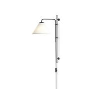 Marset Funiculí Applique Tessuto Nero-Bianco