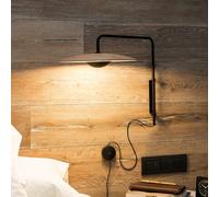 Marset Ginger lampada a parete, con spina, LED, A662-074, Ginger [Lampade per Interni > Lampade a Parete]