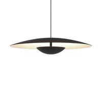 MARSET Ginger Lampada LED a sospensione, Triac Ø32cm nero/bianco MARSET