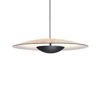 MARSET Ginger Lampada LED a sospensione Triac Ø32cm rovere/bianco MARSET