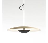 MARSET Ginger Lampada LED a sospensione, Triac Ø42cm ottone/bianco MARSET