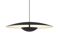 MARSET Ginger Pendente a LED, Triac Ø32cm nero/bianco MARSET