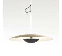 MARSET Ginger Pendente a LED, Triac Ø42cm ottone/bianco MARSET