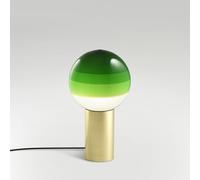 MARSET lampada da tavolo Dipping Light S, verde/ottone MARSET