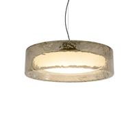 MARSET Lampada LED a sospensione Ringo, Ø 90 cm, grigio fumo, plastica MARSET