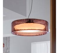 MARSET lampada LED a sospensione Ringo, Ø 90 cm, rosa, TRIAC plastica MARSET