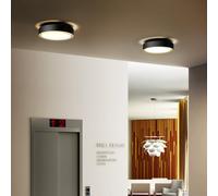 Marset Plaff-on! IP54 Lampade da soffitto e plafoniere, nero, ø33 cm