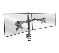 Mars Gaming MARM2 Supporto per braccio per doppio monitor 13"-27" VESA 100x100 Max 8Kg Nero