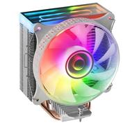 MARSGAMING Mcpu120 Raffreddatore Cpu Rgb Tdp 120 W, Silenzioso Pwm, Basso Profilo, 12.5 x 12.5 x 6.9 cm