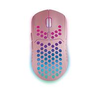 Mouse da gioco wireless Mars Gaming MMW3 RGB Flow 3200 DPI Rosa