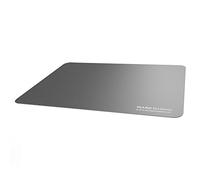 MARSGAMING MMP3, Mouse pad da gioco per PC, alta precisione con qualsiasi mouse, superficie in alluminio, base in gomma naturale, comfort elevato, tecnologia nanotrack, 35 x 28 cm)