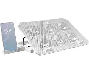 MARSGAMING MNBC23, Base di Raffreddamento e Supporto 16", 6 Ventole Controllabil