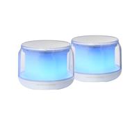 MarsGaming MS-AURA, Altoparlanti Bluetooth 5.3, DSP 15W, RGB ClearView 360?, Whi