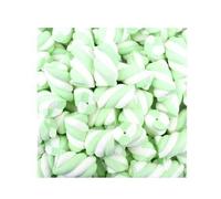 Marsh Mallow Treccia Bianco Verde 1kg.