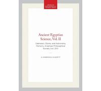 Marshall Clagett Ancient Egyptian Science, Vol. II (Tascabile)