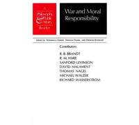 Marshall Cohen War and Moral Responsibility (Tascabile)