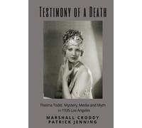 Marshall Croddy Patrick Jenning Testimony of a Death (Tascabile)