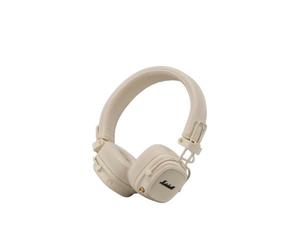 Marshall MAJOR V Auricolare Con cavo e senza cavo A Padiglione Musica e Chiamate USB tipo-C Bluetooth Crema Marshall