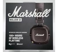 Marshall Major V Cuffie On-Ear Wireless Bluetooth Marrone Batteria 100Hr Qi