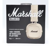 Marshall Major V On-Ear Cuffie Wireless Bluetooth Crema Batteria 100Hr Qi