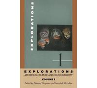 Marshall McLuhan E S Carpenter Explorations 1 (Copertina rigida)