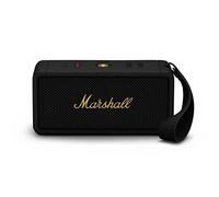 Marshall Middleton Altoparlante Bluetooth portatile senza fili - 20+ ore di riproduzione portatile - Impermeabile IP67 - Nero & Ottone