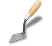 Marshalltown 46 114S Archaeology Trowel, Rigida a Punta in Stile londinese, con Manico in Legno, cazzuola in Acciaio, Dimensioni: 102x51 mm, Argento