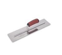 Marshalltown Frattazzo per lisciare i muri a secco, frattazzo per intonacatura in acciaio inossidabile con manico DuraSoft, dimensioni: 508x127 mm, argento