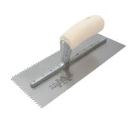 Marshalltown M701S Spatola Dentata V 3/16in Manico In Legno 11 x 4.1/2in M/T701S