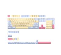 Marshmallow 128 tasti Keycap PBT Sublimazione XDA profilo per Cherry MX Switch